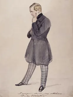Fritz Ludvig Von Dardel Prints: Tomorrow I shall cut. Doctor Minton'