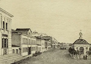 Tomsk Iverskaya Chapel Square, 1886. Creator: Pavel Mikhailovich Kosharov