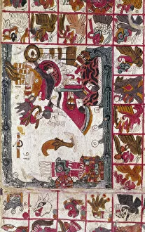 Dressmaking Gallery: Tonalamatl Aubin, Folio 16, 15th century?