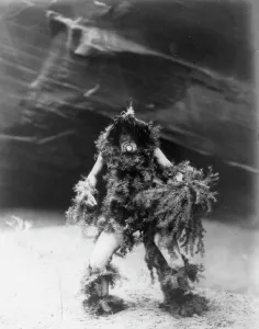Rain God Prints: Tonenili-Navaho, c1905. Creator: Edward Sheriff Curtis