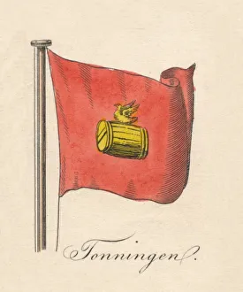 Schleswig Holstein Prints: Tonningen, 1838