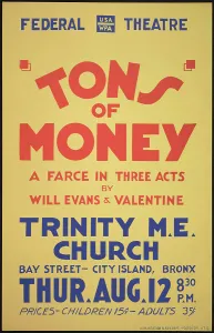 Tons of Money, New York, [1930s]. Creator: Unknown