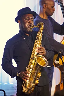 Tony Kofi, Watermill Jazz Club, Dorking, Surrey, 01. 22. 19. Creator: Brian O Connor