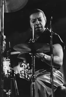 Drummer Prints: Tony Williams, North Sea Jazz Festival, Netherlands, 1992. Creator: Brian Foskett