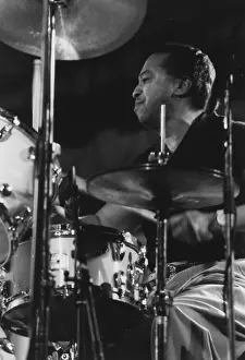 Drummer Prints: Tony Williams, North Sea Jazz Festival, Netherlands, 1992. Creator: Brian Foskett