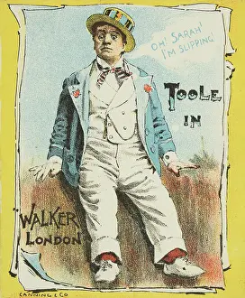 Variety Act Prints: Toole in 'Walker London', late 19th century. Creator: Unknown