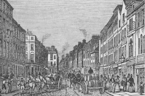 Tooley Street in the First Half of the Nineteenth Century, c1840, (1912)