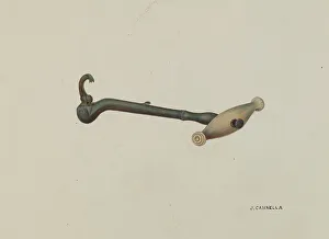 Tooth Extractor Prints: Tooth Puller, c. 1941. Creator: Joseph Cannella