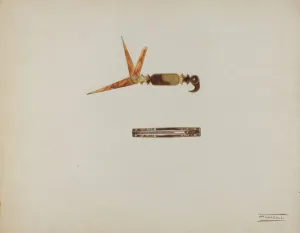 Frank Fumagalli Prints: Toothpick, c. 1939. Creator: Frank Fumagalli