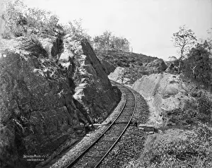 Poulsen Poul C Prints: Toowoomba Range between Murphy's Creek and Highfields