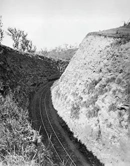 Poulsen Poul C Prints: Toowoomba Range near Highfields 1, c1894. Creator: Poul C Poulsen