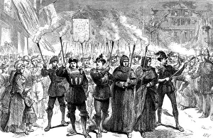 Centenary Prints: Torch procession at Wittenberg