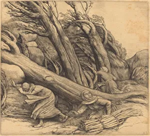 Tornado (Le typhon). Creator: Alphonse Legros