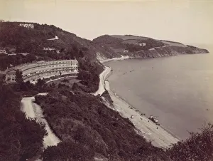 Torbay Prints: Torquay, Hesketh Crescent and Meadfoot, 1870s. Creator: Francis Bedford