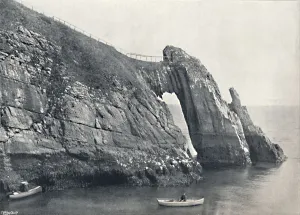 Torbay Prints: Torquay - The Natural Arch (London Bridge), 1895