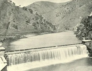Weir Prints: Torrens Weir, Adelaide, 1901. Creator: Unknown