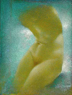 Levy Dhurmer Prints: Torse de femme. Creator: Lévy-Dhurmer; Lucien (1865-1953)