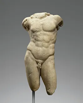 Torso Prints: Torso of a Male Figure, 1st century A.D. Creator: Unknown