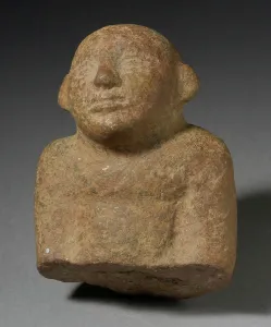 Granite Prints: Torso of Man, 12th Dynasty (1991-1786 BCE). Creator: Unknown