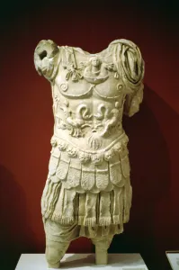 Cuirass Prints: Torso of an unidentified Roman Emperor wearing a cuirass, 2nd Century AD