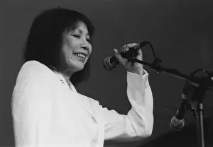 Jazz Festival Prints: Toshiko Akiyoshi, Brecon Jazz Festival, Wales, 1995. Creator: Brian Foskett