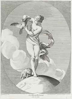 Beak Gallery: Touch, 1730-65. Creators: Caylus, Anne-Claude-Philippe de, Etienne Fessard