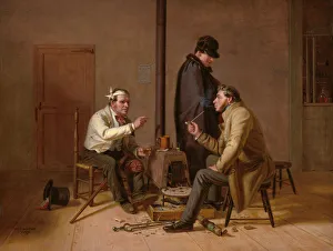 Bandaged Collection: The Tough Story - Scene in a Country Tavern, 1837. Creator: William Sidney Mount