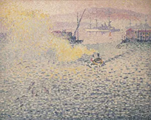 Henri Edmond 1856 1910 Prints: Toulon, matinee d hiver (Toulon, Winter Morning), 1906-1907. Creator: Cross