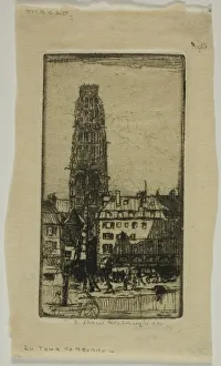 Tour de Beurre, Rouen, 1899. Creator: Donald Shaw MacLaughlan
