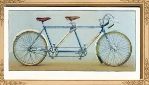 Touring Bicycle Prints: Touring Tandem, 1939