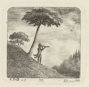 Tourist Prints: The Tourist, 1858. Creator: Emmanuel Phélippes-Beaulieu
