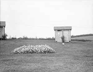 Tourist Prints: Tourist camp privy, Georgia, 1936. Creator: Walker Evans
