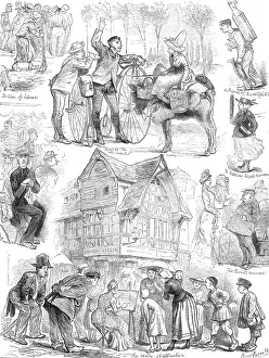 Parson Prints: The Tourist in Normandy, 1881. Creator: Unknown
