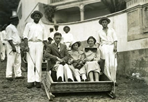 Images Dated 8th July 2010: Tourists, Madeira, c1920s-c1940s(?)