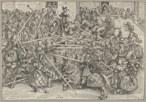 The Third Tournament, 1509. Creator: Lucas Cranach the Elder