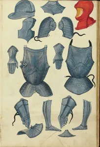 Breastplate Prints: Tournament Armor, about 1560-1570. Creator: Unknown