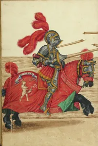 Tournament Book Prints: A Tournament Contest, about 1560-1570. Creator: Unknown