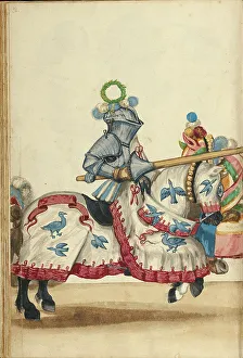 Tournament Prints: A Tournament Contest, about 1560-1570. Creator: Unknown