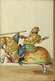 Tournament Prints: A Tournament Contest, about 1560-1570. Creator: Unknown