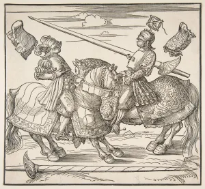 Competitor Prints: The Tournament on Horseback, ca. 1517 / 18. Creator: Albrecht Durer