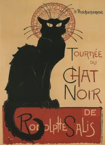 Schwitzerland Collection: Tournee du Chat Noir, 1896. Artist: Steinlen, Theophile Alexandre (1859-1923)