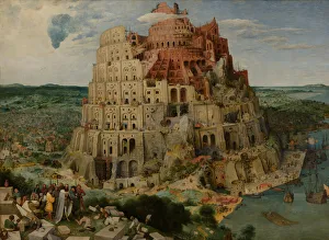 The Tower of Babel, 1563. Artist: Bruegel (Brueghel), Pieter, the Elder (ca 1525-1569) The Tower of Babel, 1563. Artist: Bruegel (Brueghel), Pieter, the Elder (ca 1525-1569)