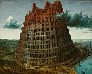 The Tower of Babel, c. 1565. Artist: Bruegel (Brueghel), Pieter, the Elder (ca 1525-1569)