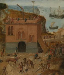 The Tower of Babel, c.1490. Creator: Anon