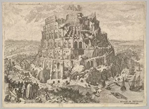 Anton Joseph Von Gallery: The Tower of Babel. Creator: Anton Joseph von Prenner