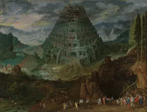 Jan Brueghel Prints: The Tower of Babel. Creator: Jan Brueghel the Elder