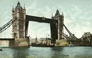 Horace Collection: Tower Bridge, London, 1906. Creator: Unknown