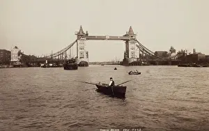 Sir Horace Prints: Tower Bridge, London, c1890. Creator: Francis Godolphin Osbourne Stuart