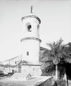 Tower of Cuartel De La Fuerza, Havana, Cuba, c1904. Creator: Unknown