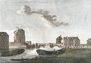 Tower of Franciscan friary, Oxford, 1788